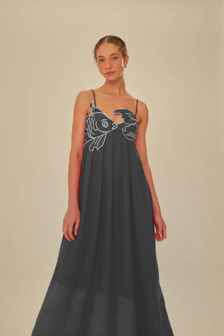 Red Fish Dress