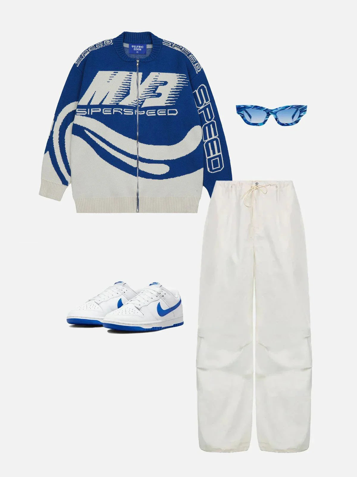 Speed Racer Cardigan | Unisex Racing Vest