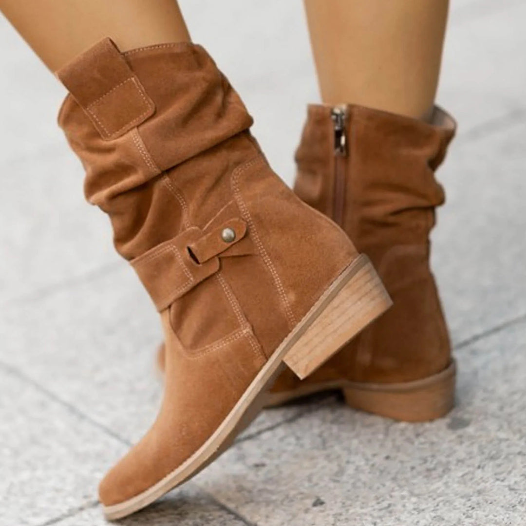Jules - Elegant Suède Boots for Women
