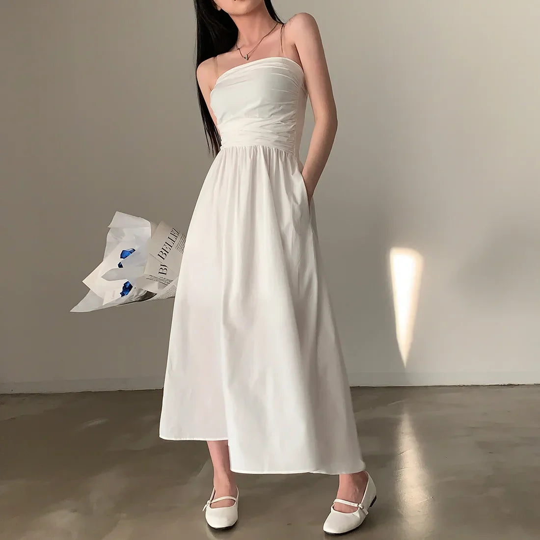 VERA | Strapless Comfy Summer Dress