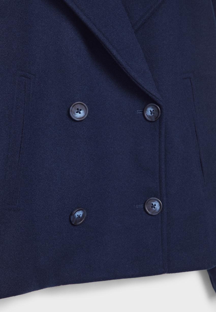 Flairy double breasted coat