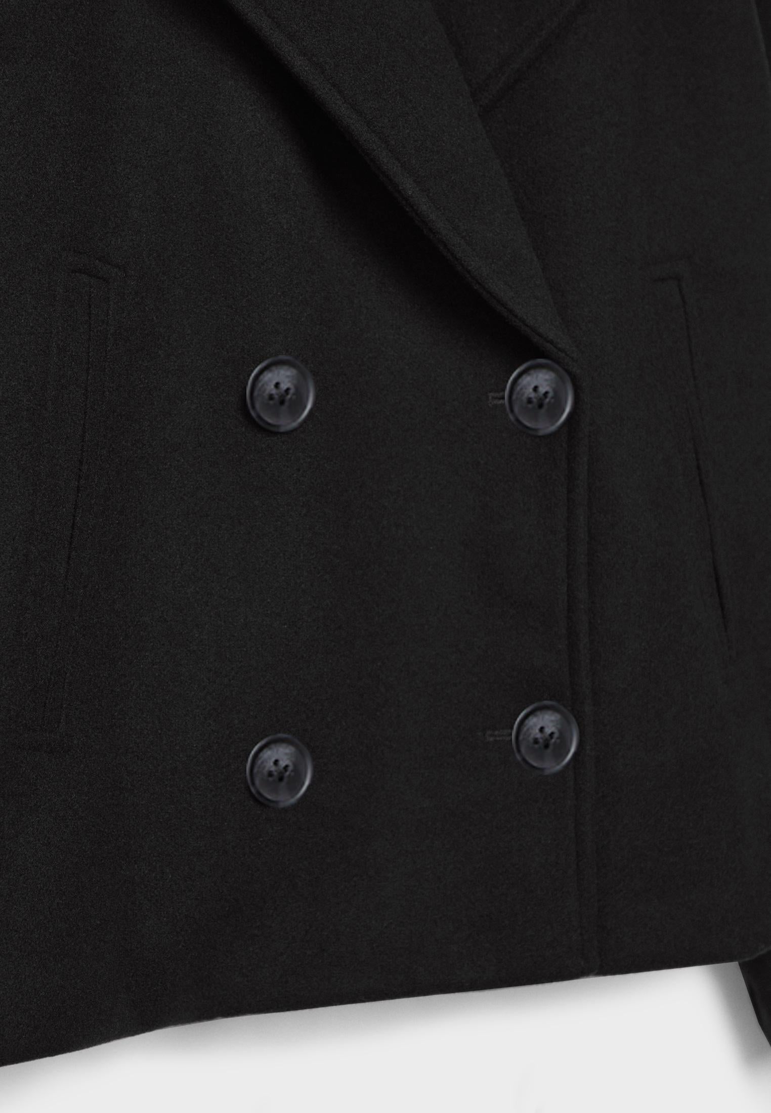 Flairy double breasted coat