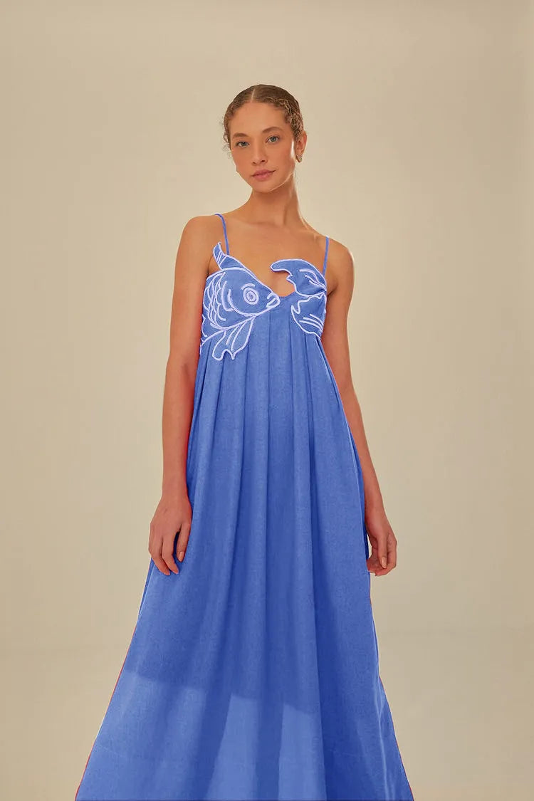 Red Fish Dress
