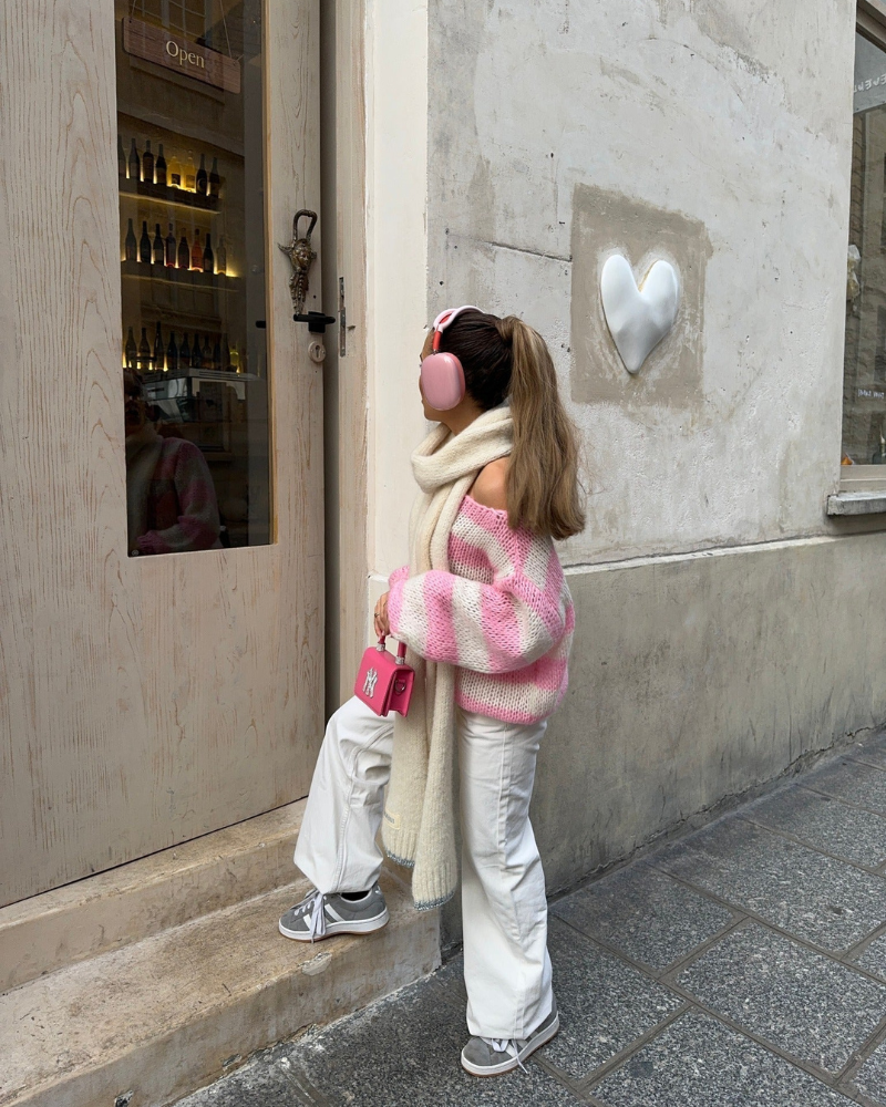 Mollie | Striped Knitted Sweater